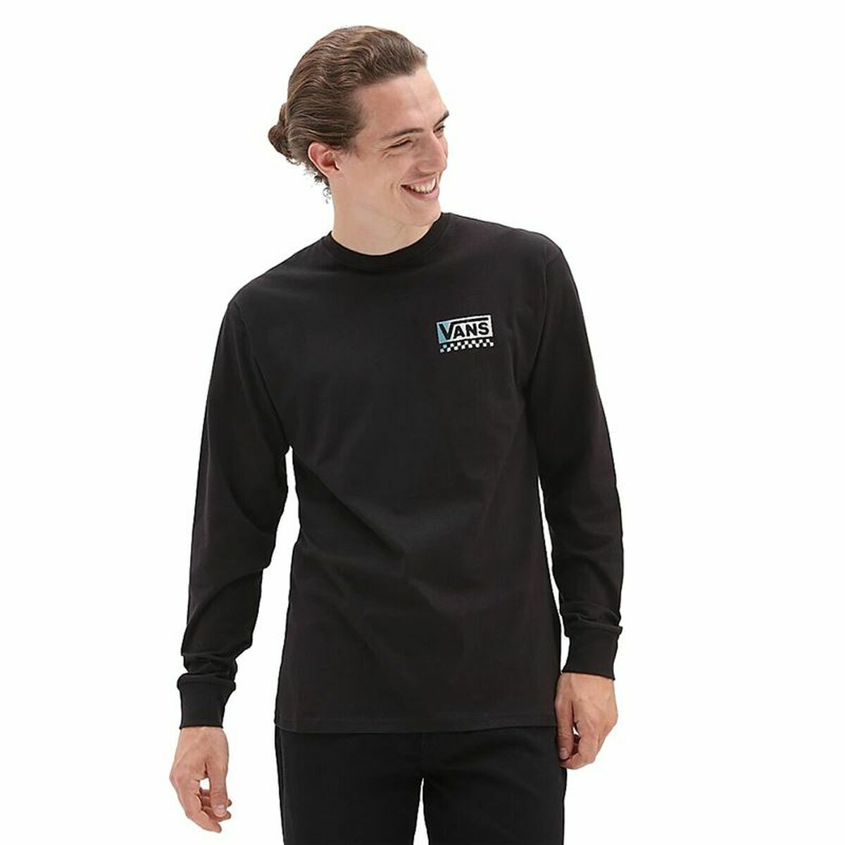 T-shirt med lång ärm Herr Vans Global Stack