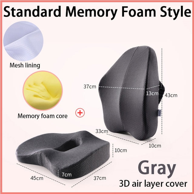 Ortopedisk kudde - Memory Foam Set